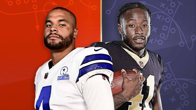 Dallas Cowboys vs. New Orleans Saints NFL Week 13 TV information