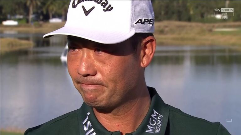 An emotional Kevin Na reflects on winning the QBE Shootout alongside teammate Jason Kokrak and explains how the death of two friends helped motivate them towards victory