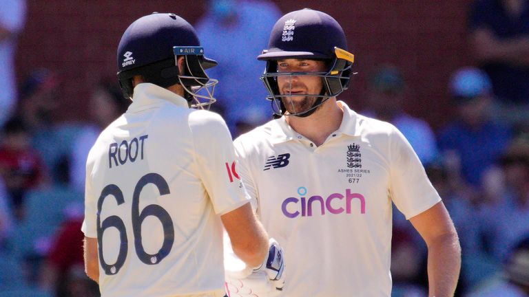Joe Root and Dawid Malan put up 138 for the third wicket before England collapsed