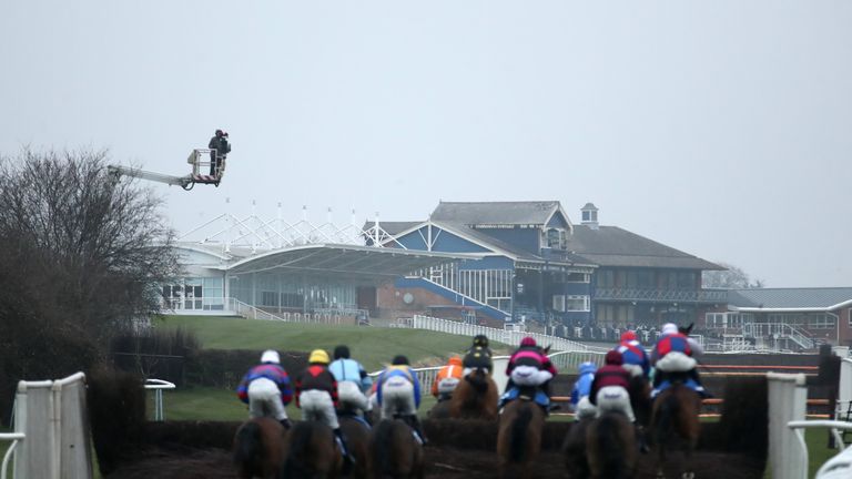 Leicester - forced to abandon