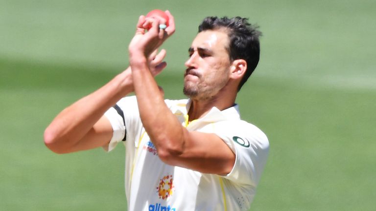 Starc took six wickets in the pink-ball Test against England