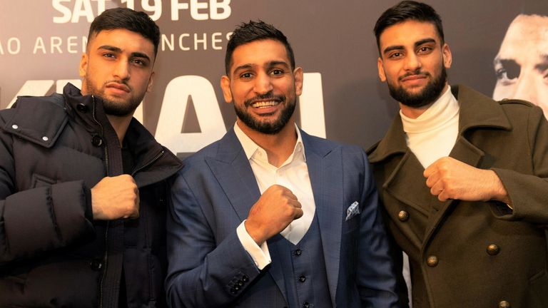 Amir Khan, Adam Azim, Hassan Azim