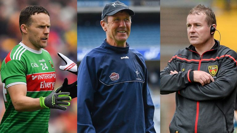 Andy Moran, Jack O'Connor and James McCartan are among the 10 new managers for 2022