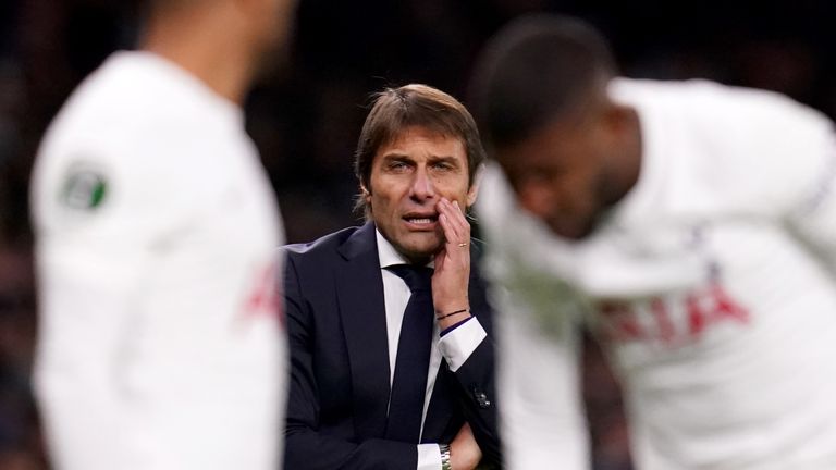 Antonio Conte during the UEFA Europa Conference League Group G match against Vitesse