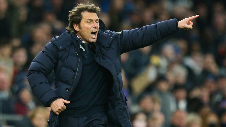 Antonio Conte's name was sung throughout the closing stages of Tottenham's win over Norwich