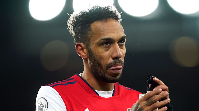 Pierre-Emerick Aubameyang: Striker denies 'false rumours' ahead of return  to Arsenal for medical checks, Football News