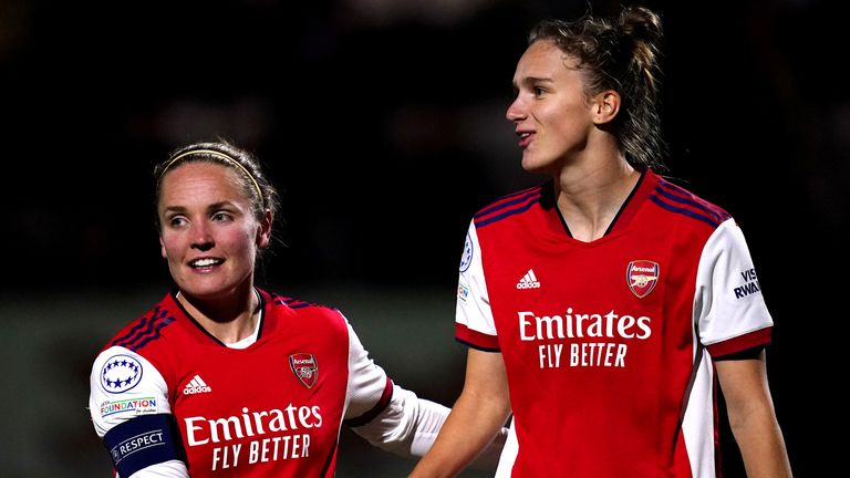 Arsenal lead the WSL over the winter break