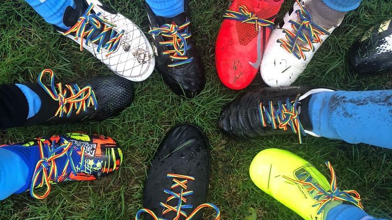 Ashby United, Rainbow Laces