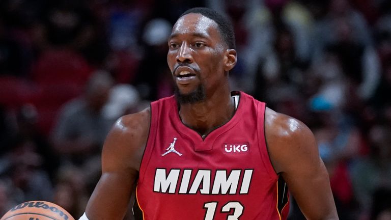 Miami Heat center Bam Adebayo is set to be out until the start of next year 