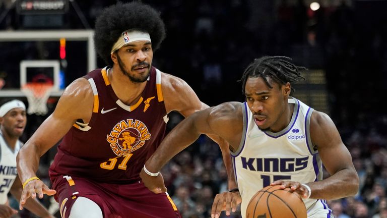 Highlights of the Sacramento Kings against the Cleveland Cavaliers in Week 8 of the NBA.