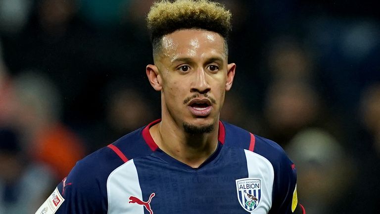 West Brom forward Callum Robinson (PA)