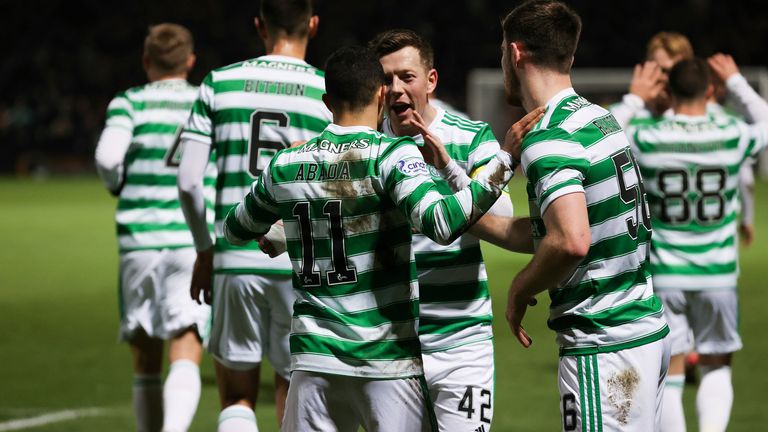 Celtic celebrate deadlock in Dingwall