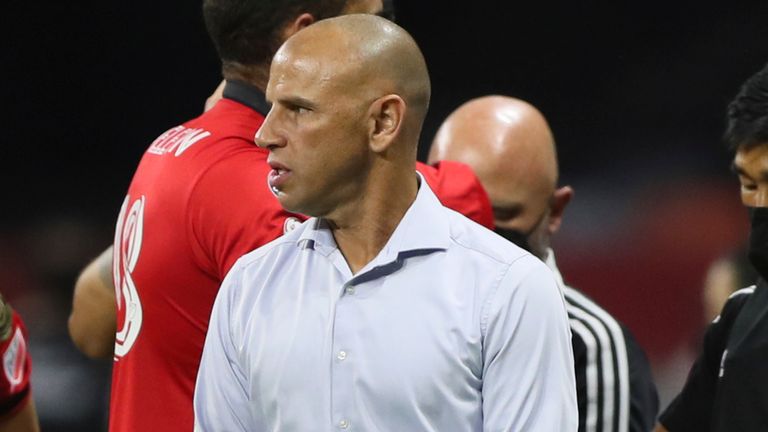 Chris Armas was New York Red Bulls&#39; head coach from 2018 to 2020 and then took charge of Toronto FC before he was sacked in July this year