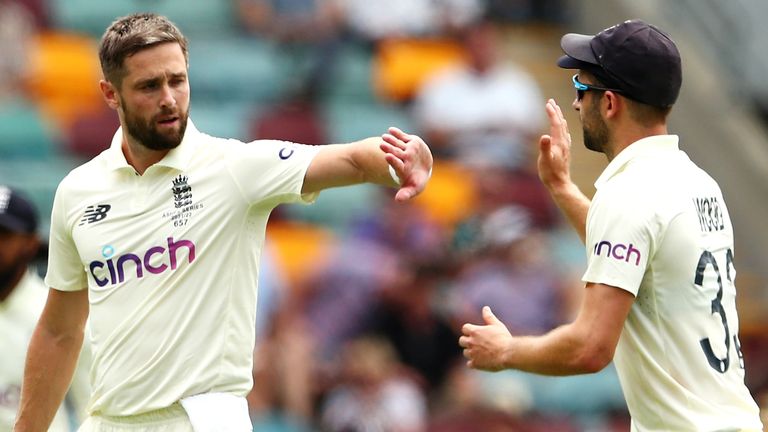 Chris Woakes and Mark Wood (Getty Images)