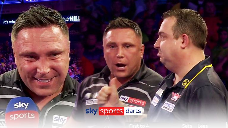Gerwyn Price explains why there was tension between himself and Kim Huybrechts during a classic match at the World Darts Championship.