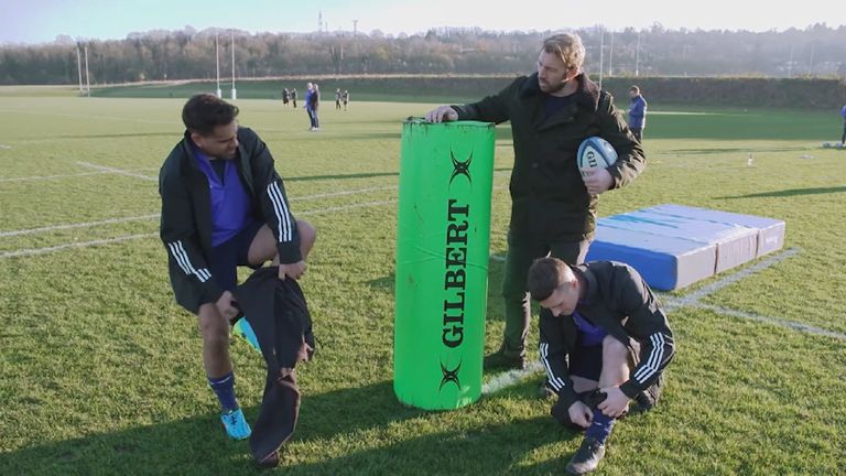 Dr Ranj, Chris Robshaw, Mark McAdam, Harlequins, I'm Game, Rainbow Laces