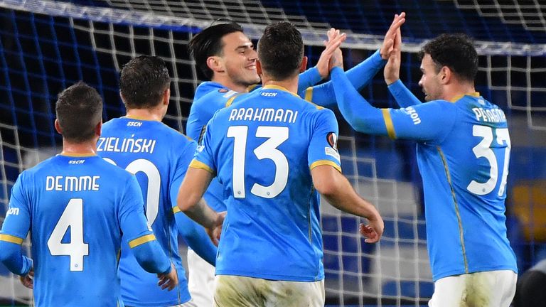 Elif Elmas doubled Napoli's lead on Thursday