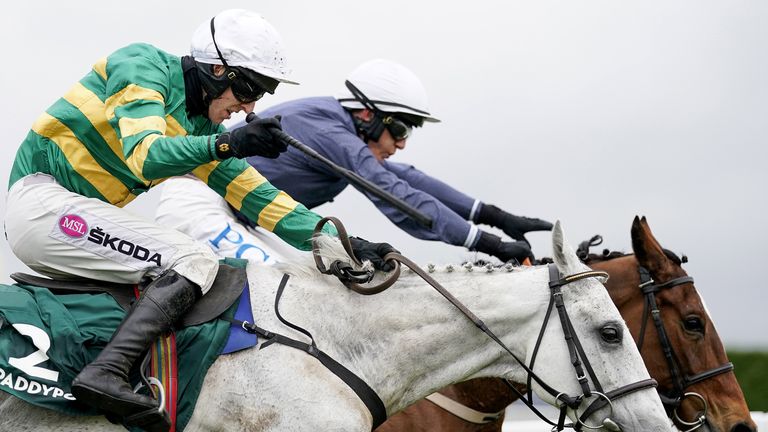 Elimay and Mark Walsh finished a narrow second behind Colreevy and Paul Townend at in the Mares' Chase at Cheltenham.