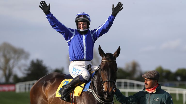 Energumene and Paul Townend after winning at Punchestown last season