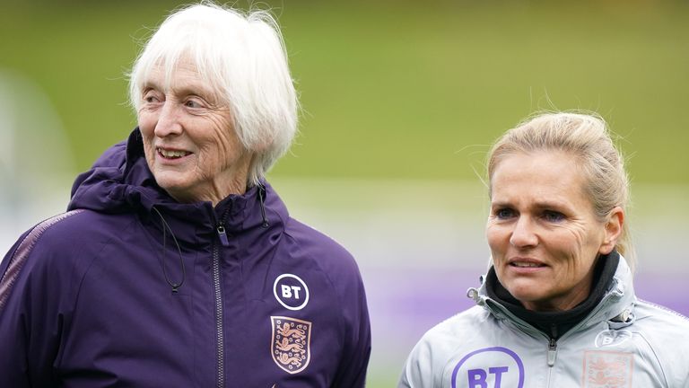 Sue Campbell welcomed the arrival of Sarina Wiegman as the new manager of England Women