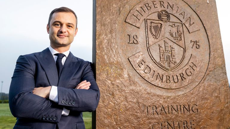 Shaun Maloney is appointed New Hibernian Manager on the 20 December 2021...Picture: Alan Rennie.