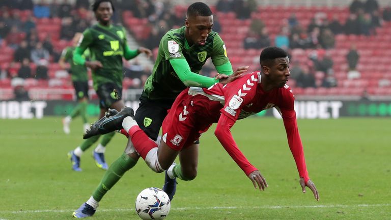 Jones won the penalty that led to Middlesbrough's winner at the Riverside