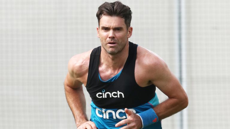 James Anderson will miss the first Test through injury