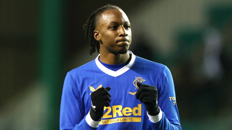 Joe Aribo a ouvert le score à Ibrox