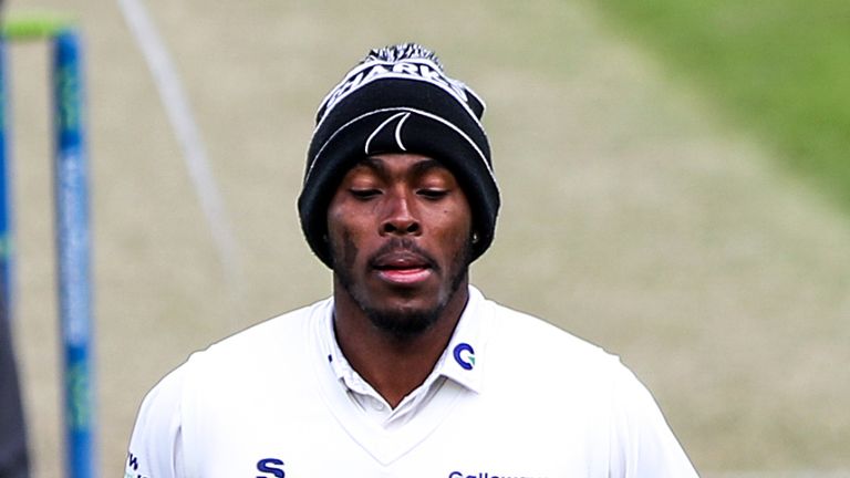 Jofra Archer has not played at the highest level for nine months 