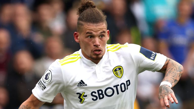 Kalvin Phillips has made 15 appearances for Leeds so far this season