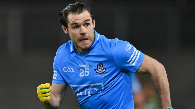 21 November 2020; Kevin McManamon of Dublin during the Leinster GAA Football Senior Championship Final match between Dublin and Meath at Croke Park in Dublin. Photo by Brendan Moran/Sportsfile