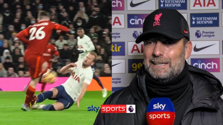 Jurgen Klopp shares his thoughts on Harry Kane's red-that-wasn't and Liverpool's forthcoming matches among the current Covid situation. 