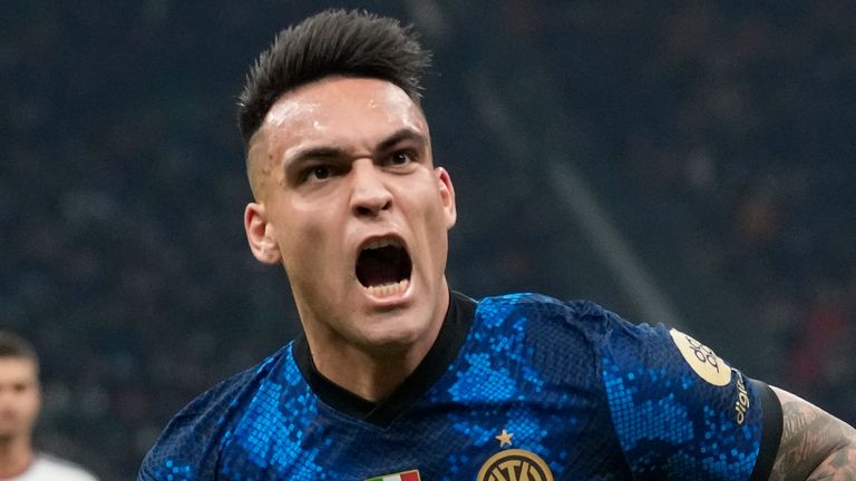 Lautaro Martinez scored twice as Inter Milan cruised to victory