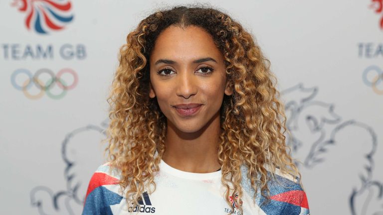 Laviai Nielsen during the Athletics kitting out session for the Tokyo Olympics 2020 at the Birmingham NEC, UK