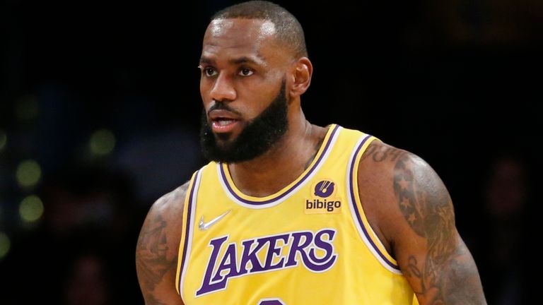 LeBron James missed Tuesday's win over Sacramento Kings