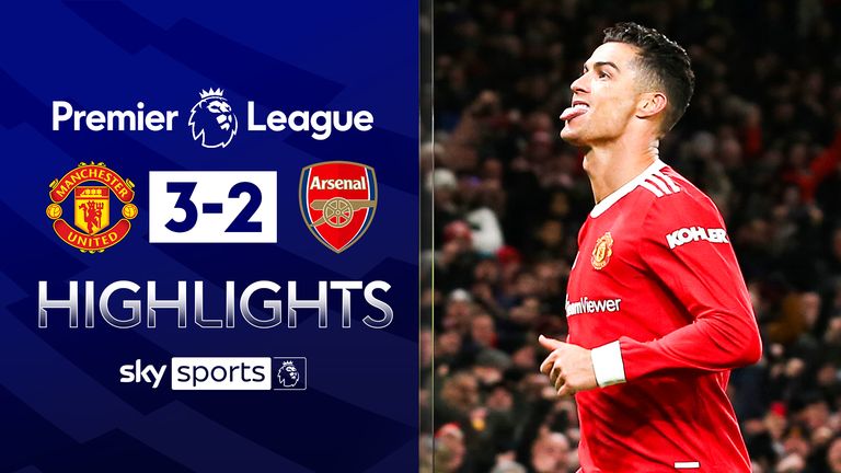 Arsenal vs. Man United result: Ronaldo scores, but Gunners claim top-four  clash