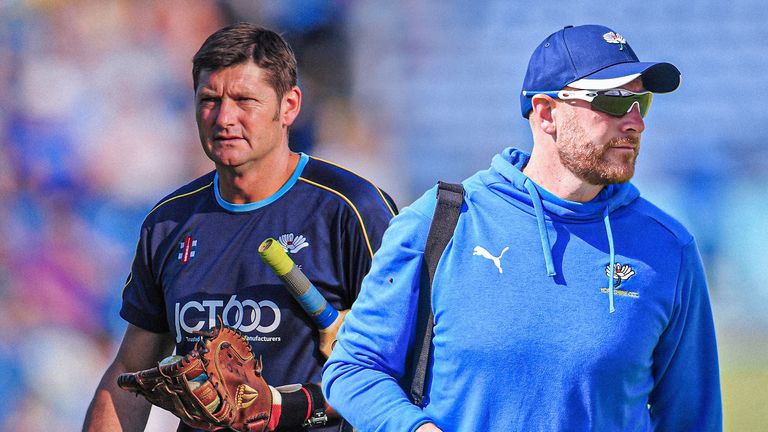 Director of cricket Martyn Moxon and first XI coach Andrew Gale are among 16 people to depart Yorkshire
