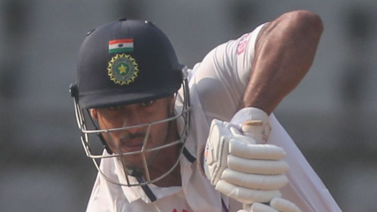 Mayank Agarwal has scored 150 and 62 in the Mumbai Test