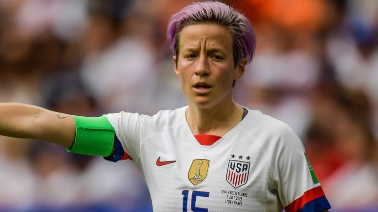 The 2019 World Cup was won by Megan Rapinoe and the United States