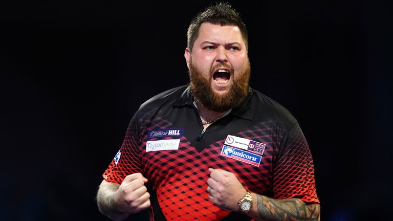 William Hill World Darts Championship 2021/22 - Day Twelve - Alexandra Palace
Michael Smith during his match against Jonny Clayton on day twelve of the William Hill World Darts Championship at Alexandra Palace, London. Picture date: Wednesday December 29, 2021.