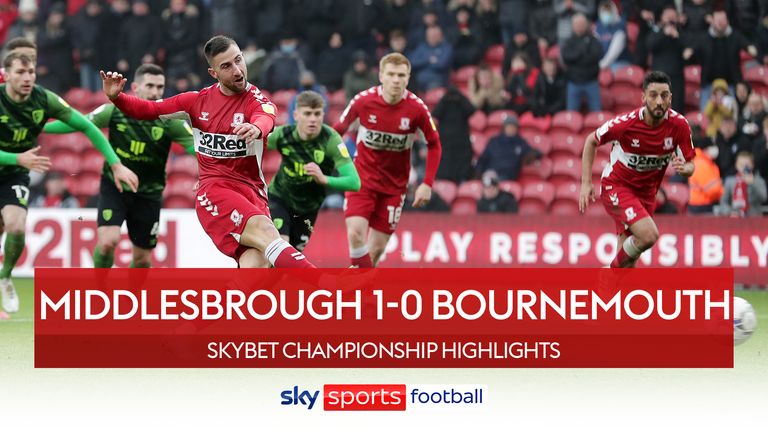 Boro v Bournemouth