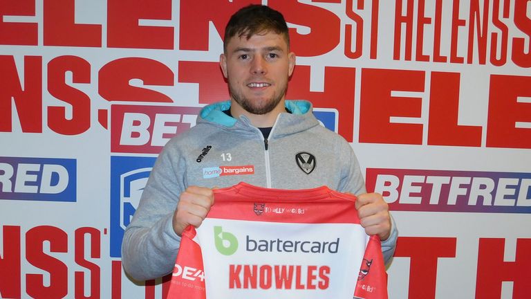 Morgan Knowles has signed a new long-term contract with St Helens