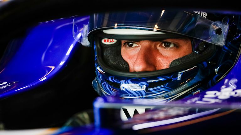 Nicholas Latifi says he had to delete Twitter and Instagram after the Abu Dhabi Grand Prix finished.