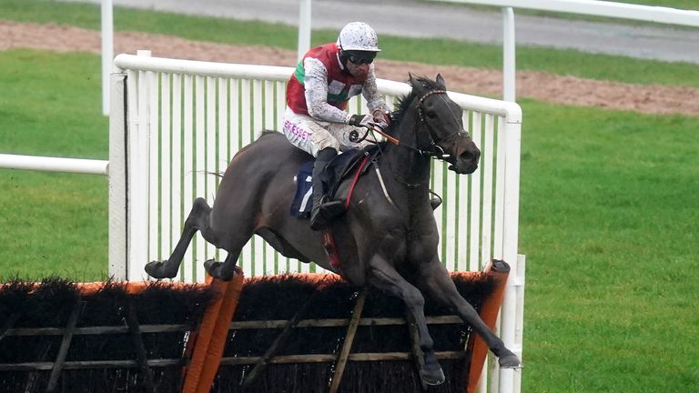 Paddy Brennan and Nothin To Ask on their way to victory at Chepstow on December 27