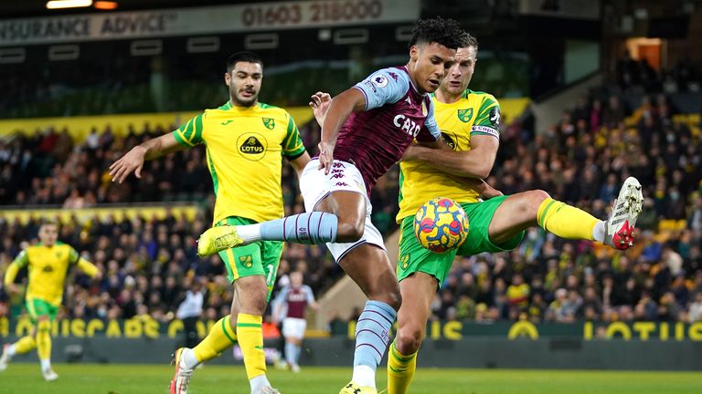 Ollie Watkins was a lively presence for Aston Villa