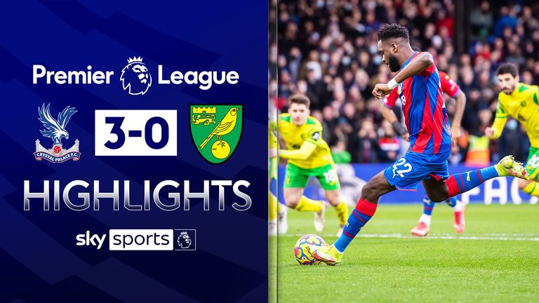 Crystal Palace vs Norwich highlights