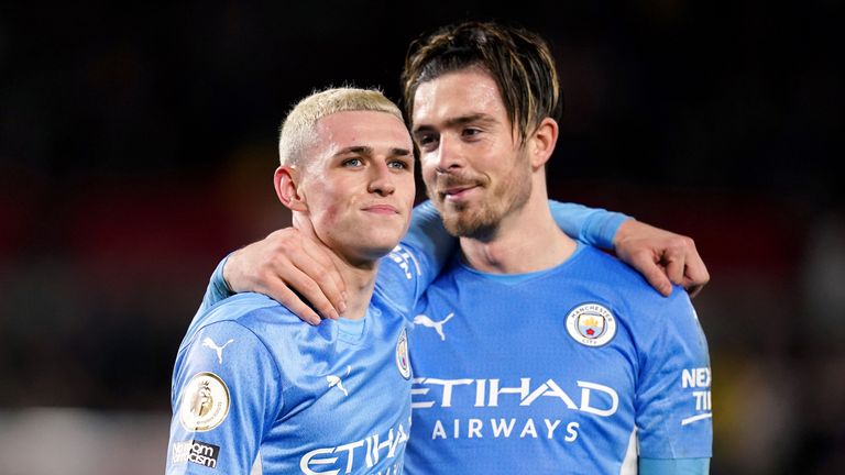 Phil Foden and Jack Grealish were back for Man City