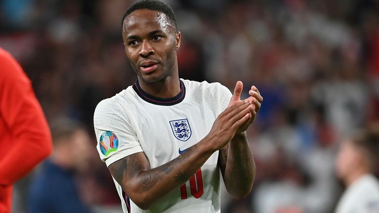 Raheem Sterling believes taking a knee continues to be an important method of highlighting racism in sport and society