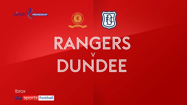 Rangers v Dundee