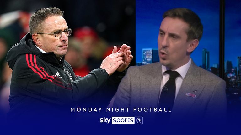 Gary Neville analyses Ralf Rangnick&#39;s first game at Manchester United